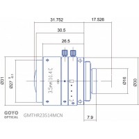 3 MP 1/2" Fixed-Focal